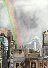 1/ Rainbow from my balcony